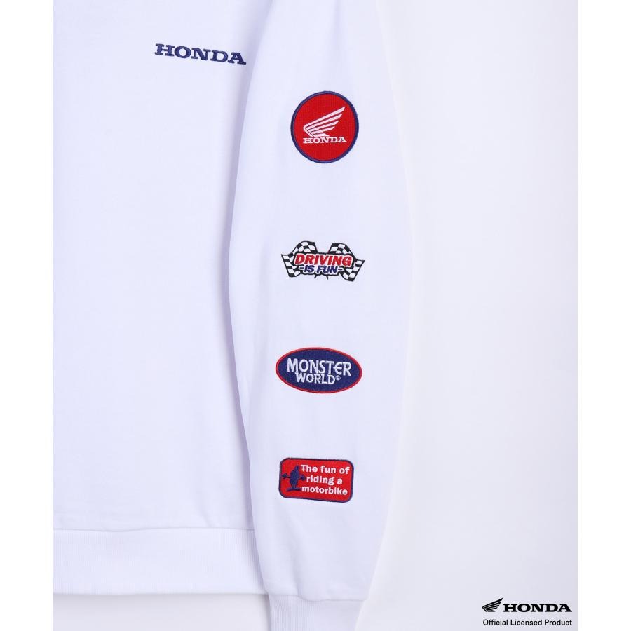 HONDA×MONSTER WORLD トレーナー A SKHM010【あるふぁここ プラザ店】