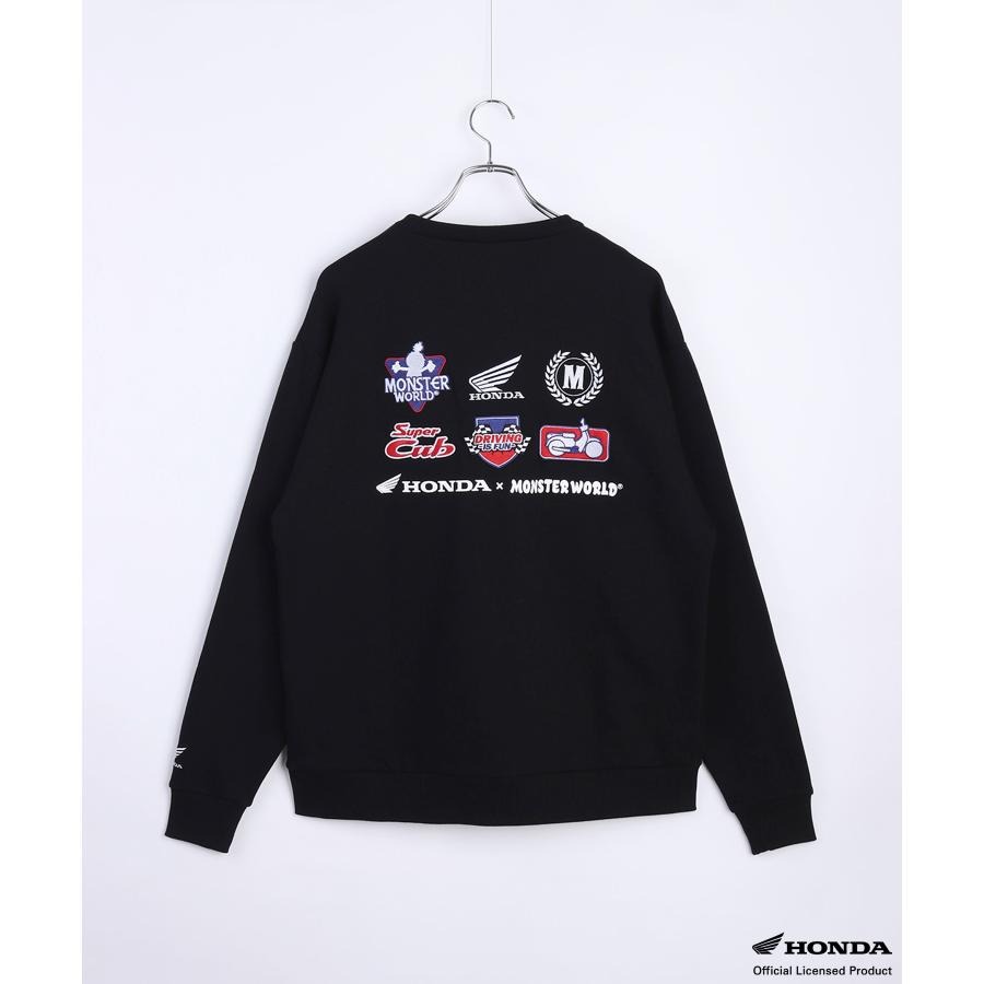HONDA×MONSTER WORLD トレーナー B SKHM011【あるふぁここ プラザ店】