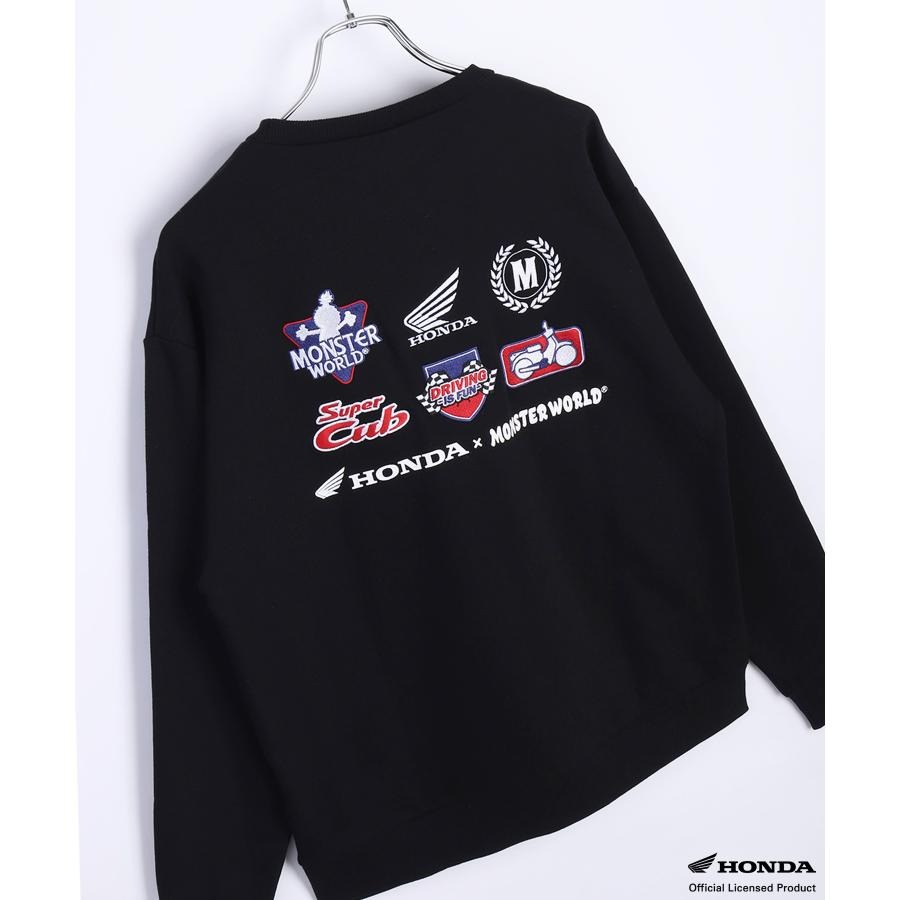 HONDA×MONSTER WORLD トレーナー B SKHM011【あるふぁここ プラザ店】