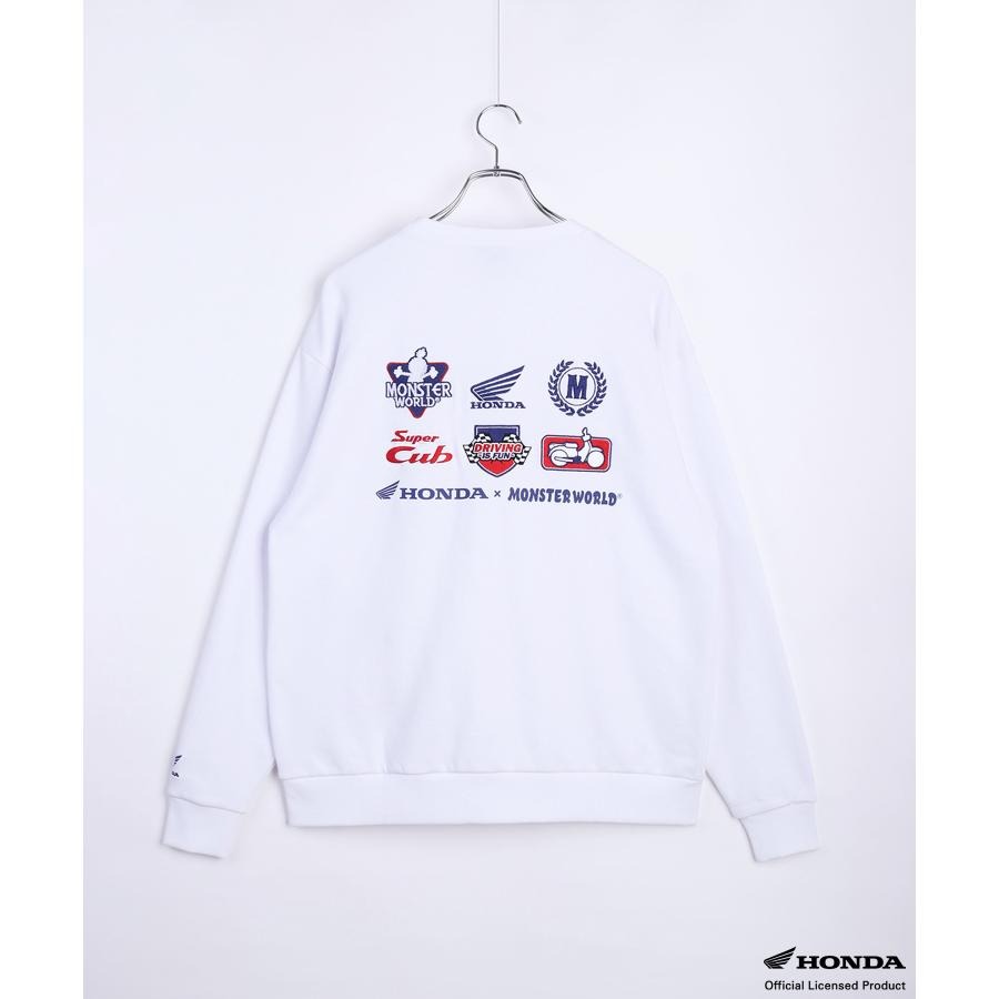 HONDA×MONSTER WORLD トレーナー B SKHM011【あるふぁここ プラザ店】