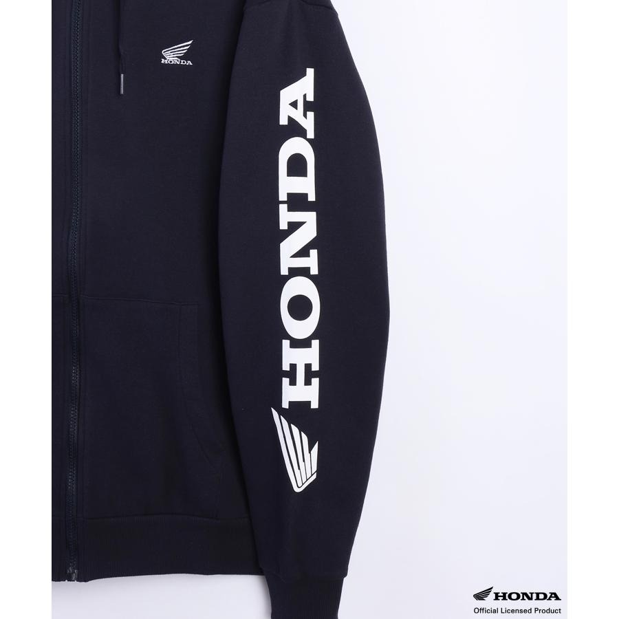 HONDA×MONSTER WORLD ジップパーカー A SKHM012【あるふぁここ プラザ店】