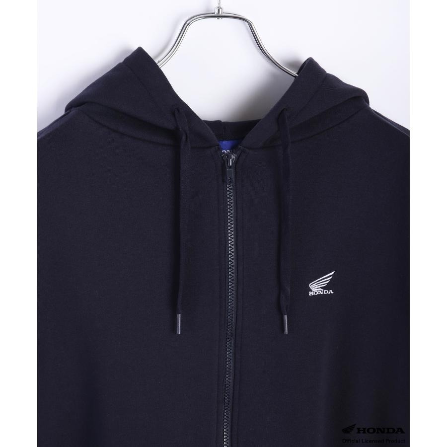 HONDA×MONSTER WORLD ジップパーカー A SKHM012【あるふぁここ プラザ店】