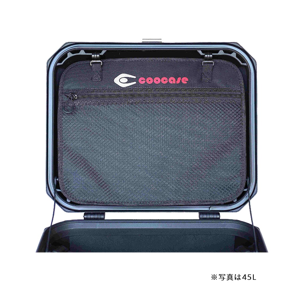 COOCASE クーケース バイク用トップケース Q5/55L用マルチポケット CPX027【あるふぁここ プラザ店】
