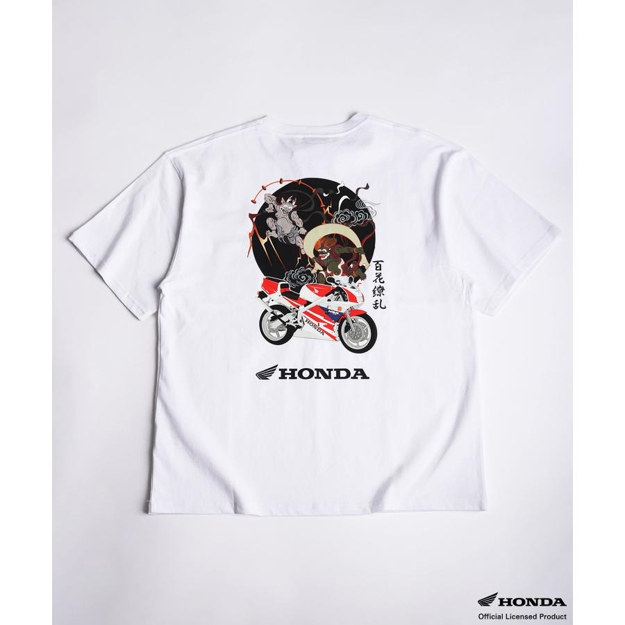 Tシャツ HONDA×百花繚乱 風雷×NSR250風雷×NSR250