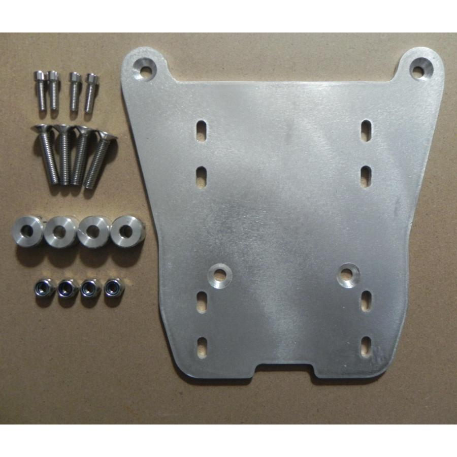 COOCASE クーケース バイク用 トップケース マウントアダプター HONDA トランザルプ 用 CLH033【あるふぁここ プラザ店】