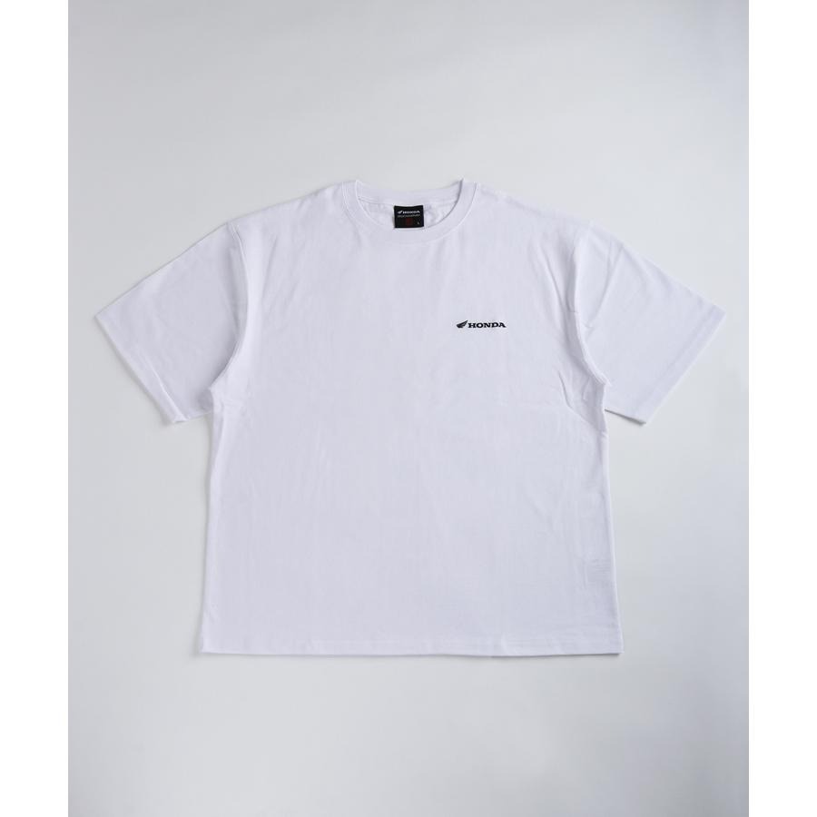 HONDA×百花繚乱 Tシャツ 赤富士×SuperCub SKHH007【あるふぁここ プラザ店】
