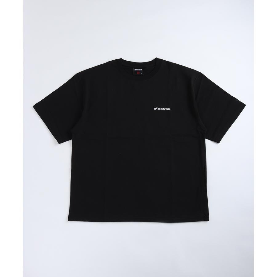 HONDA×百花繚乱 Tシャツ 赤富士×SuperCub SKHH007【あるふぁここ プラザ店】