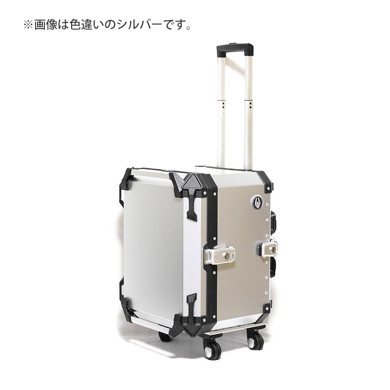 COOCASE クーケース バイク用 アルミトップケース Q1 トロリー 55L ブラック CCT550B【あるふぁここ プラザ店】