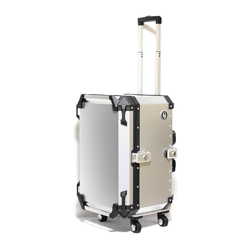 ジャンク　GODJ Plus シルバー　専用ケース付 COOCASE クーケース バイク用 アルミトップケース Q1 トロリー 65L