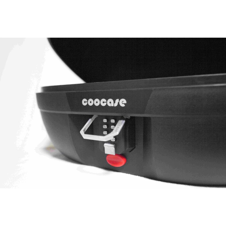 COOCASE クーケース バイク用トップケース S48 アストラベーシック キーレス パールホワイト カギ不要 パスワードロック式 CKL40110【あるふぁここ プラザ店】