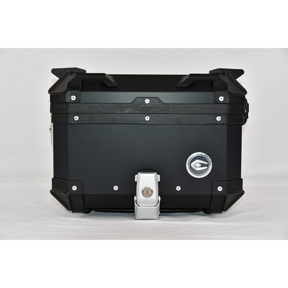 COOCASE クーケース バイク用 アルミトップケース 30L 左開口 ブラック CCX300B マルチポケット付き【あるふぁここ プラザ店】