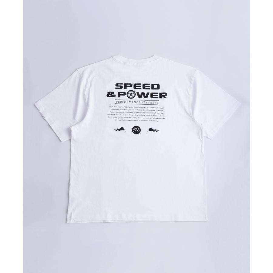 76UNION Tシャツ Type B SPEED&POWER SK76006【あるふぁここ プラザ店】