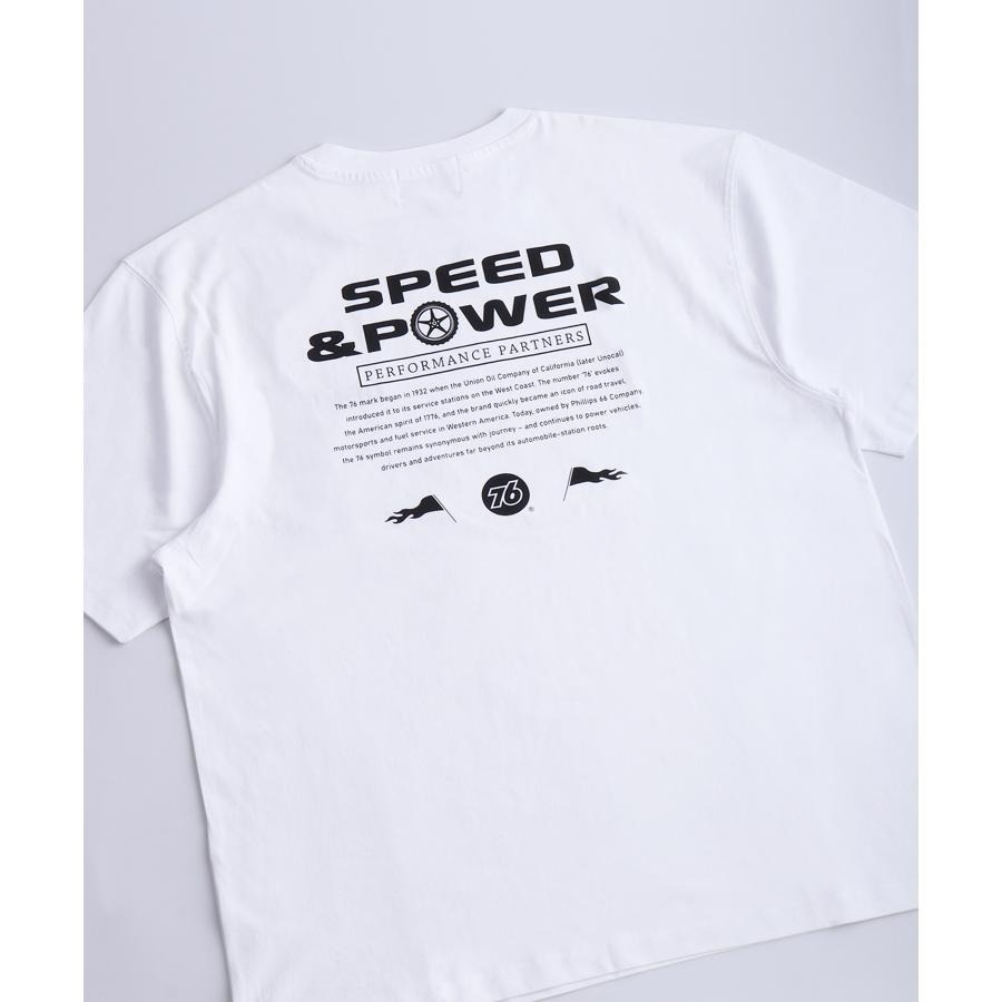 76UNION Tシャツ Type B SPEED&POWER SK76006【あるふぁここ プラザ店】