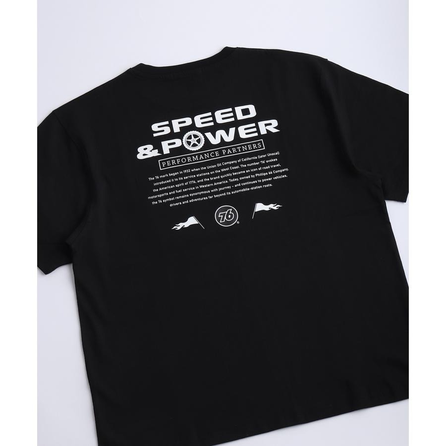76UNION Tシャツ Type B SPEED&POWER SK76006【あるふぁここ プラザ店】
