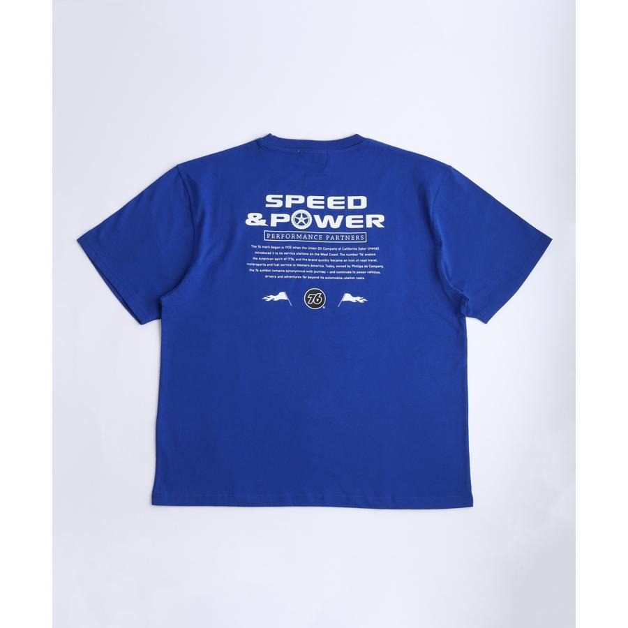 76UNION Tシャツ Type B SPEED&POWER SK76006【あるふぁここ プラザ店】