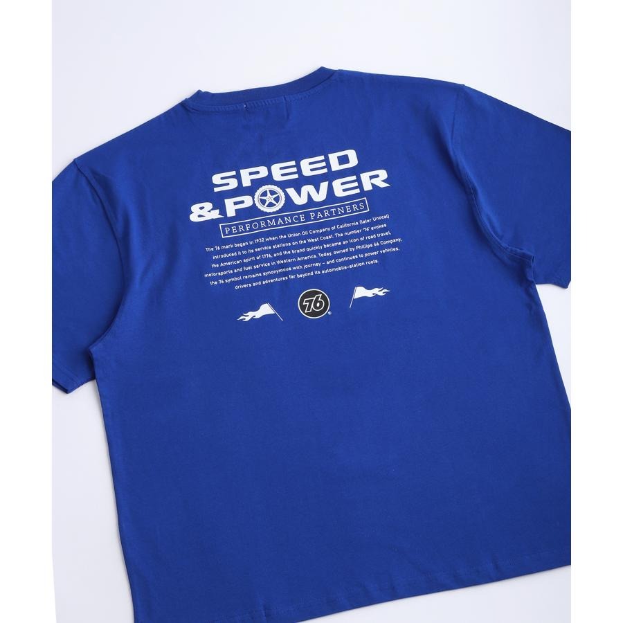 76UNION Tシャツ Type B SPEED&POWER SK76006【あるふぁここ プラザ店】