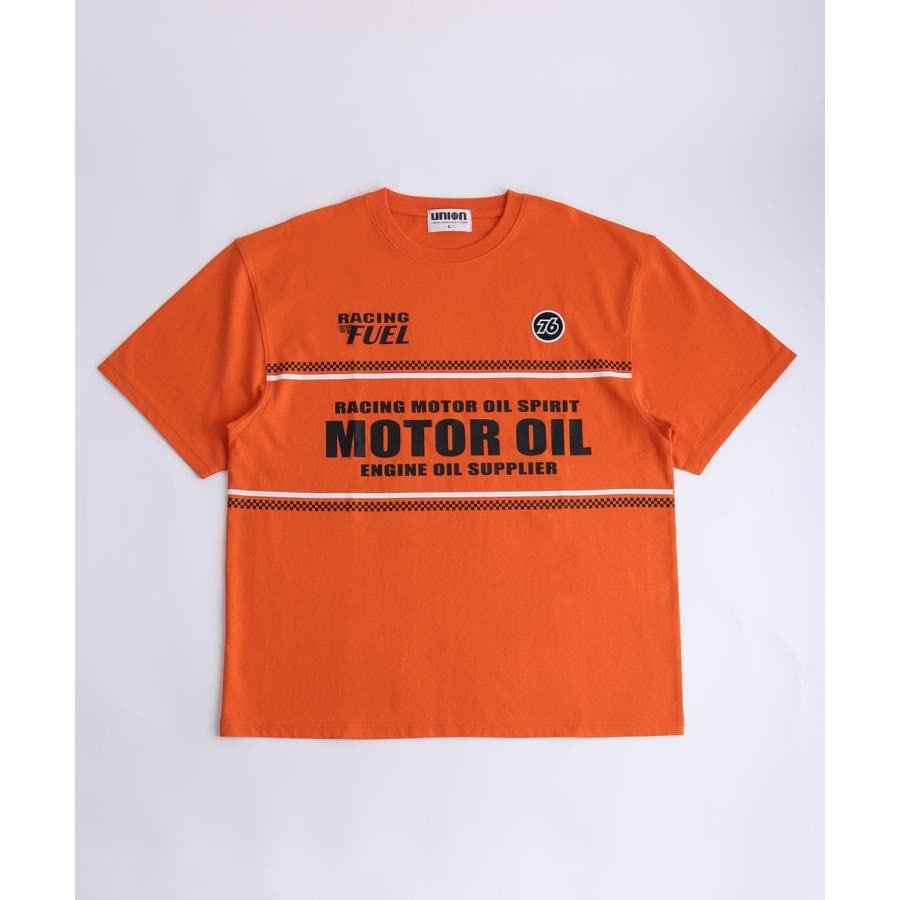76UNION Tシャツ Type C MOTOR OIL SK76007【あるふぁここ プラザ店】