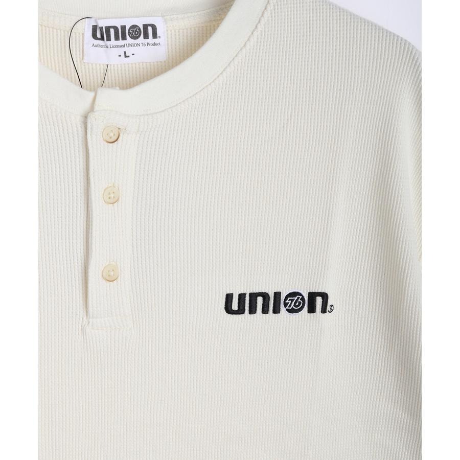 76UNION ヘンリーネックTシャツ Tee SK76010【あるふぁここ プラザ店】