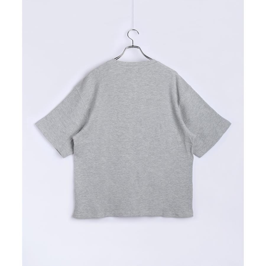 76UNION ヘンリーネックTシャツ Tee SK76010【あるふぁここ プラザ店】