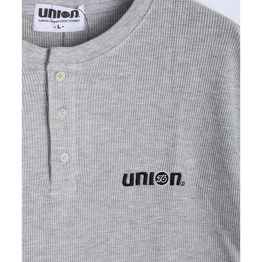 76UNION ヘンリーネックTシャツ Tee SK76010【あるふぁここ プラザ店】