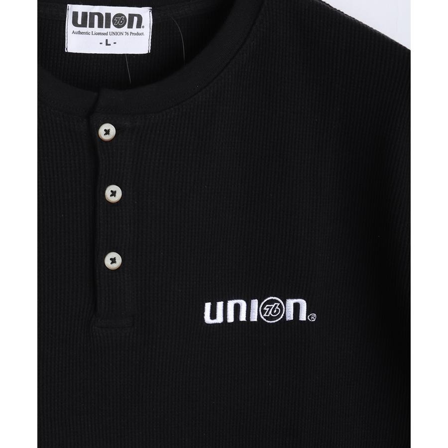 76UNION ヘンリーネックTシャツ Tee SK76010【あるふぁここ プラザ店】