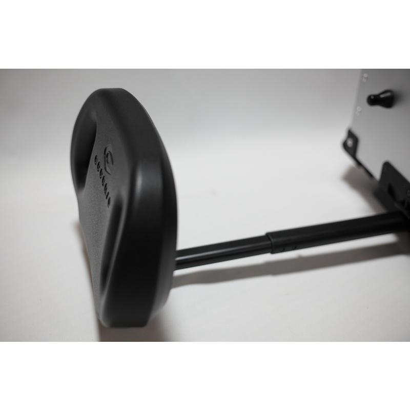 COOCASE クーケース バイク用 リア アルミ トップケース Q5 55L アジャスタブルバックレスト 標準装備 ブラック CAB550B【あるふぁここ プラザ店】