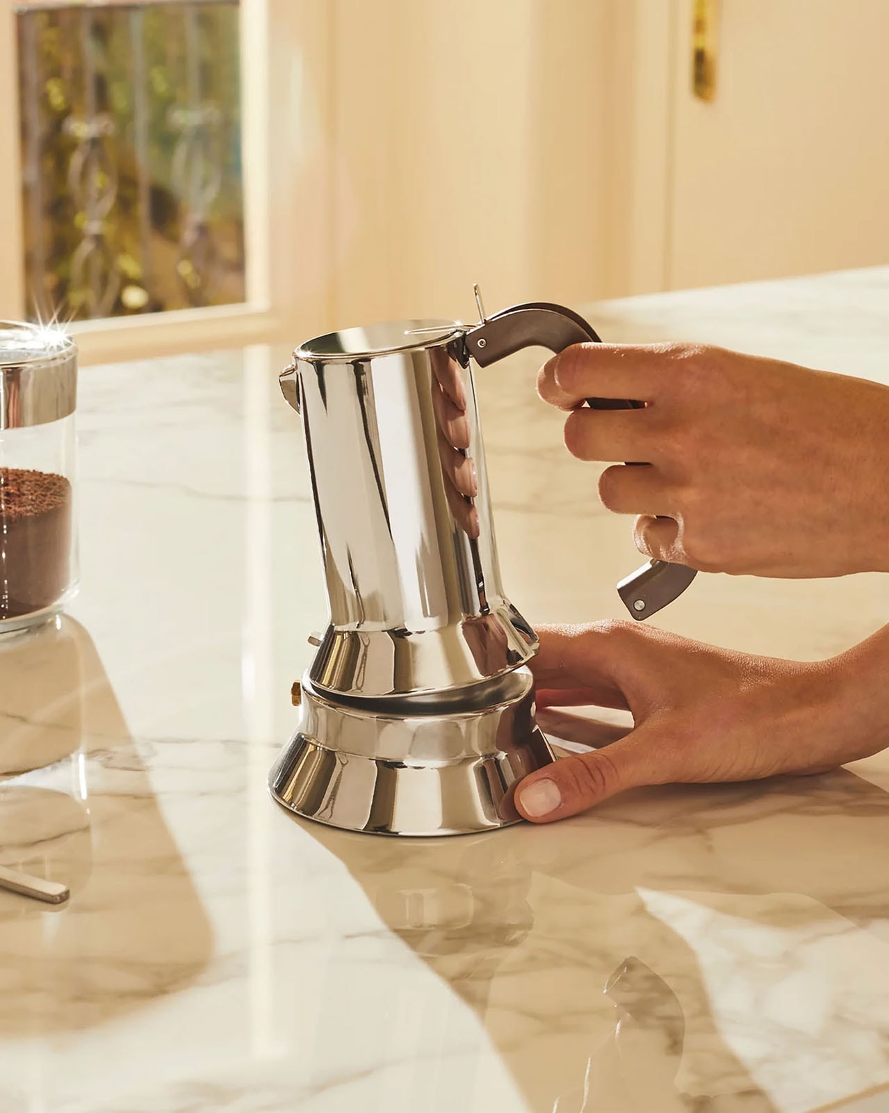 エスプレッソコーヒーメーカー（6カップ用）【9090/6】｜ALESSI JAPAN