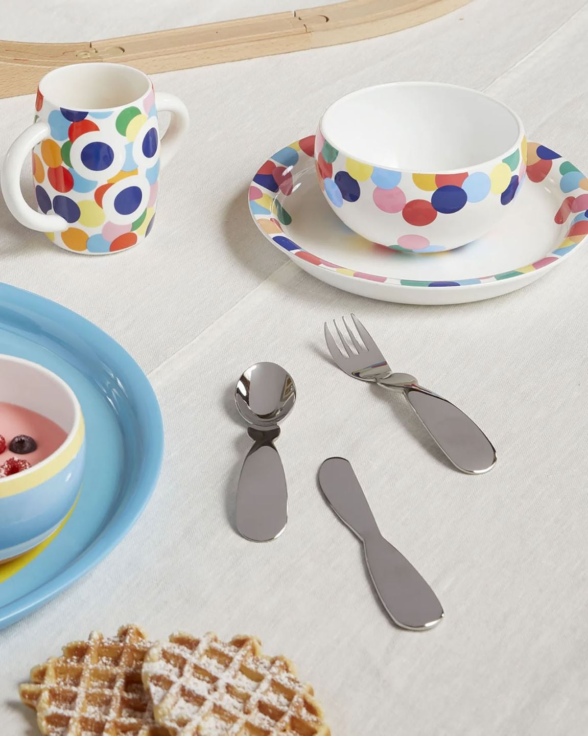 Alessini Proust キッズ用食器セット（3種×1セット）【AM39S1】