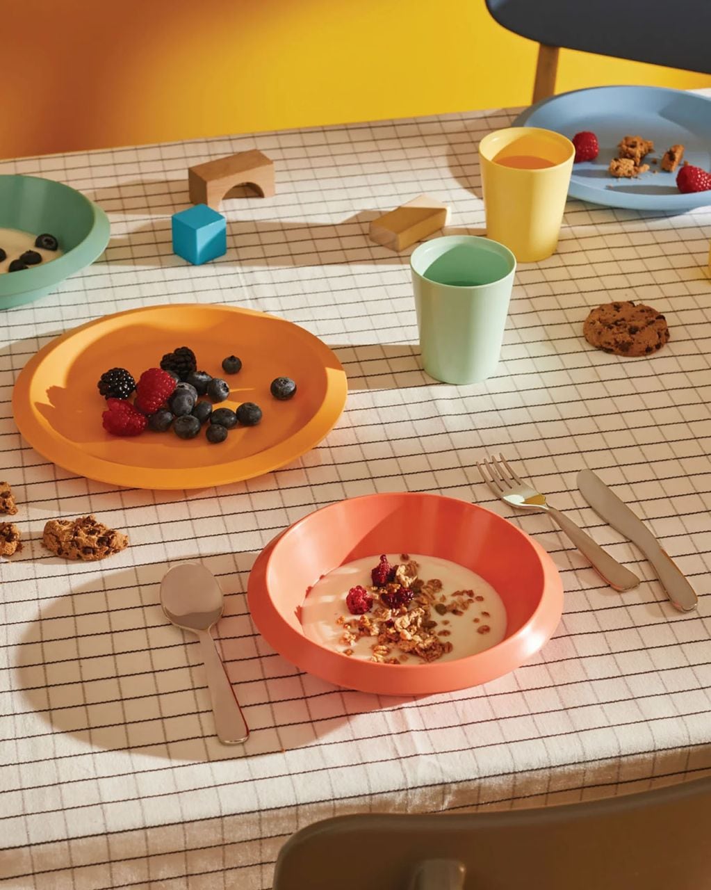 Giro Kids 子供用食器セット（3種×1セット）【UNS05S1】｜ALESSI JAPAN