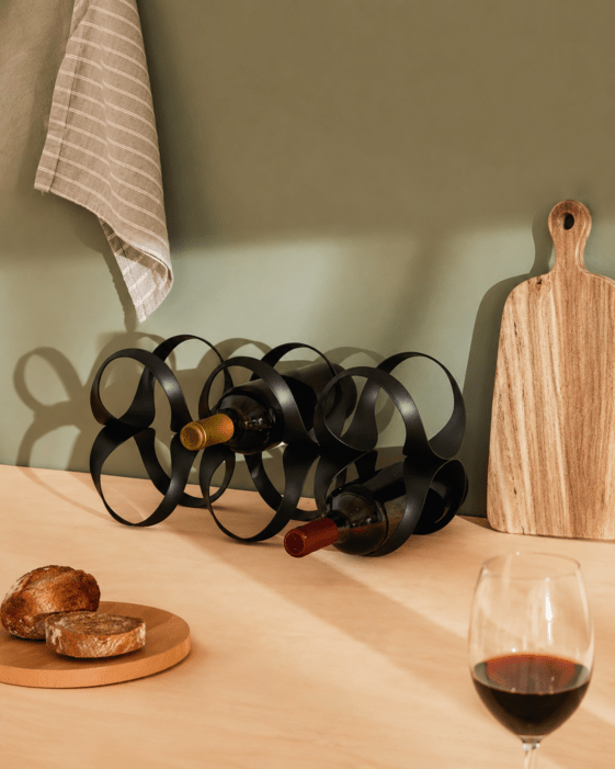 美品★ ARESSI★RIBBON ボトルラック Ribbon ボトルラック【UNS02 B】｜ALESSI JAPAN（アレッシ ジャパン