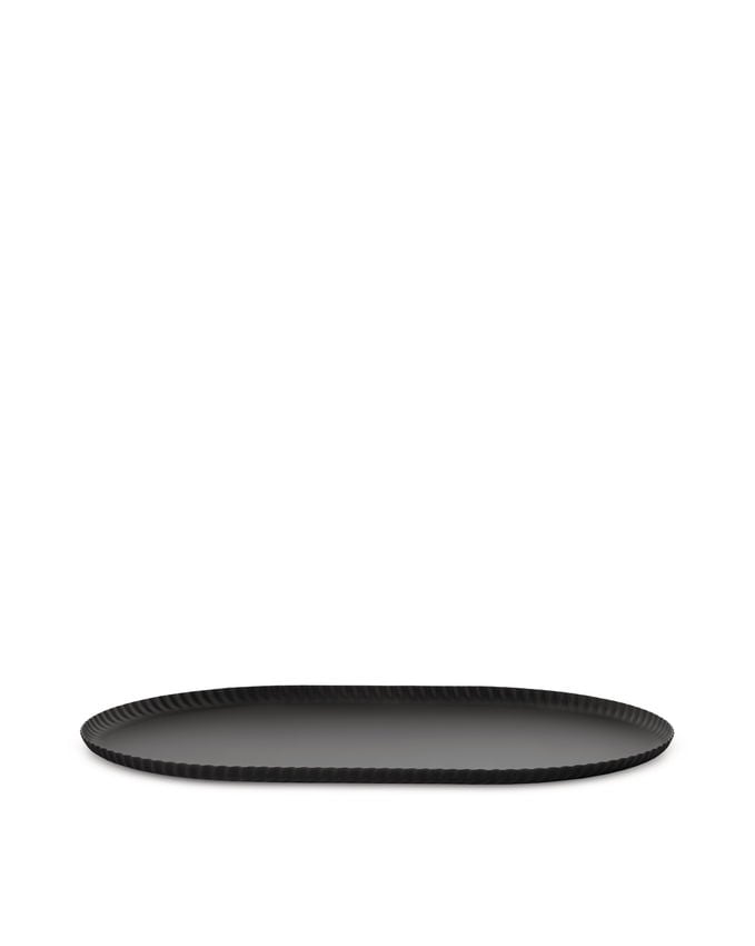 Pleats ラウンドトレイ（直径23cm）【JK02/23 GD】｜ALESSI JAPAN