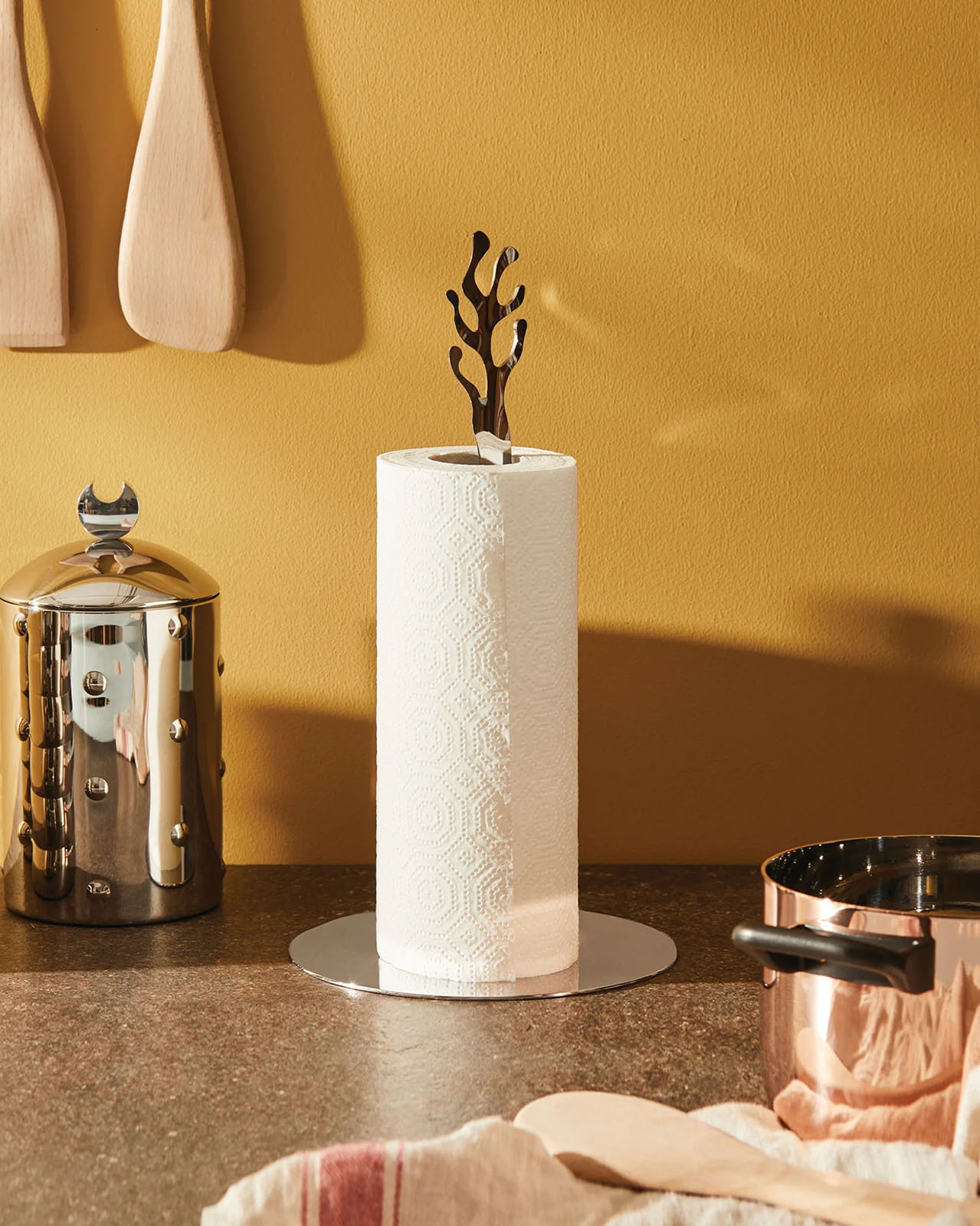 Mediterraneo キッチンペーパーホルダー【ESI02】｜ALESSI JAPAN
