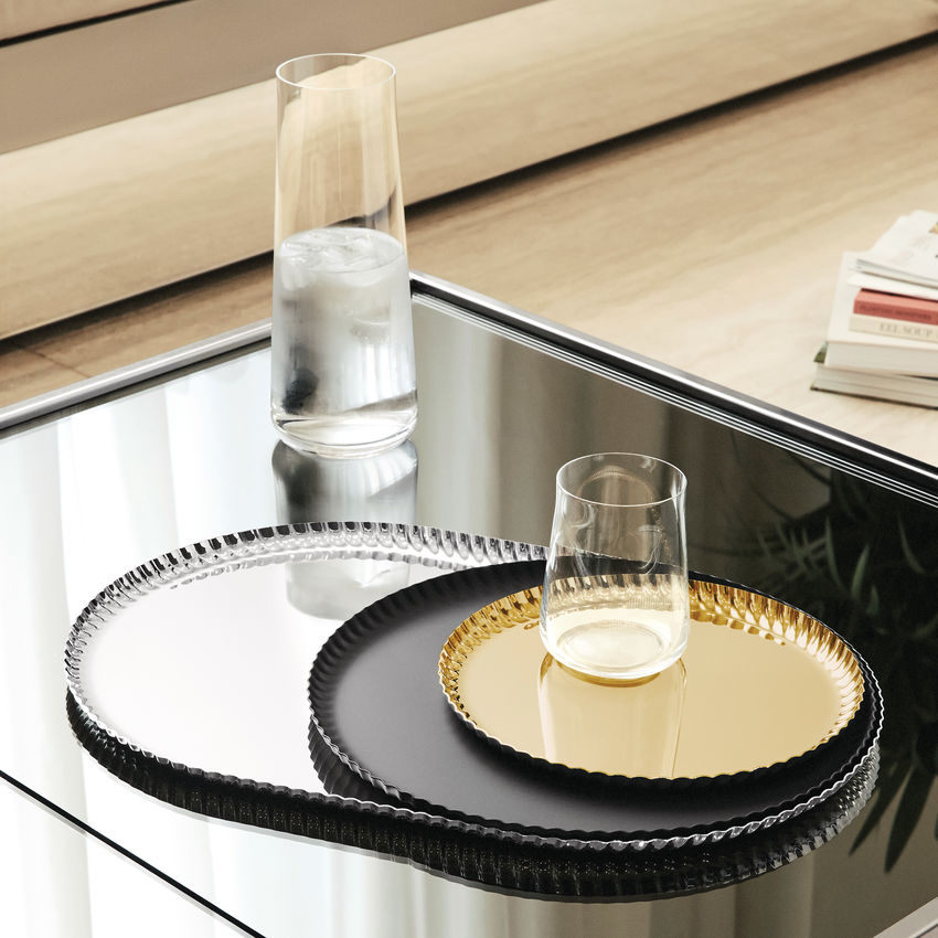 Pleats オーバルトレイ【JK01/46】｜ALESSI JAPAN（アレッシ ジャパン