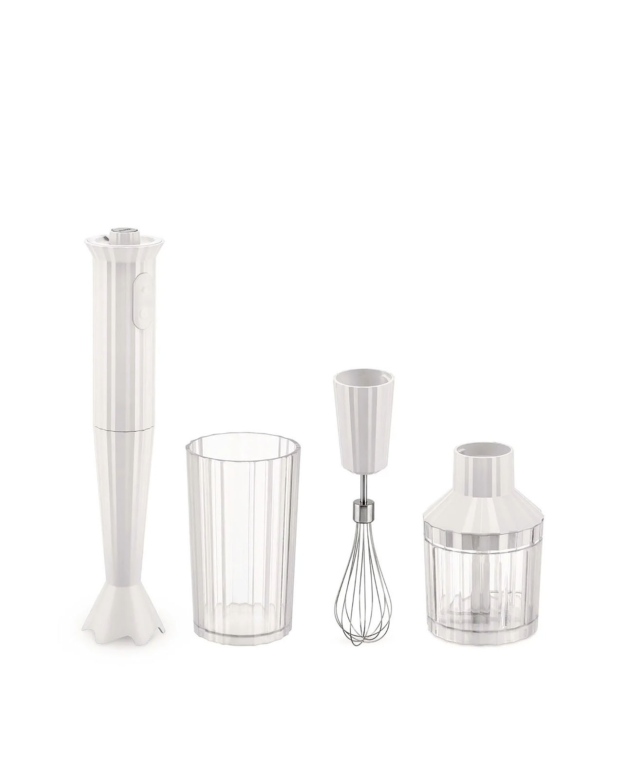 Plisse ハンドブレンダーセット【MDL10S W/J】｜ALESSI JAPAN