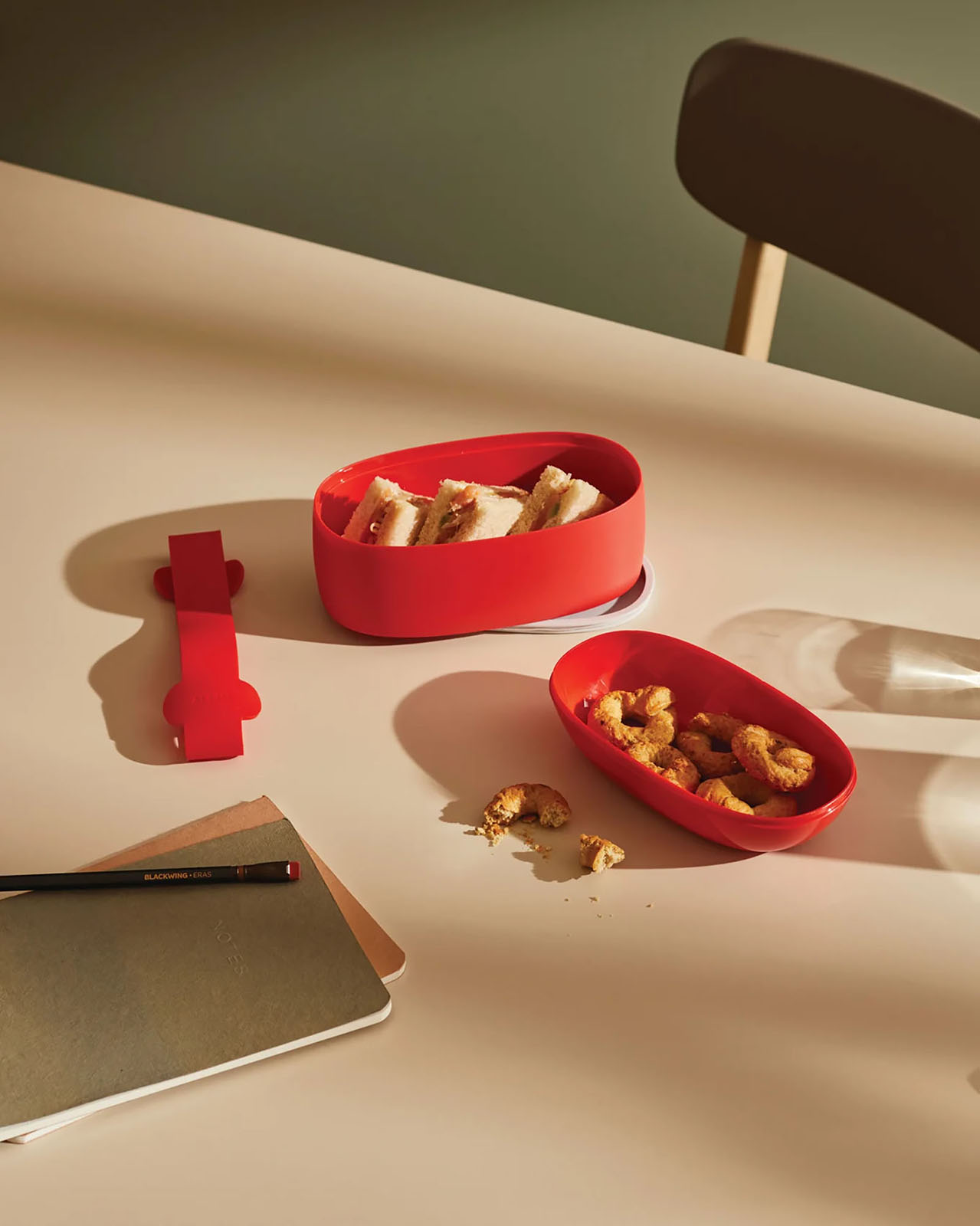 Food a porter ランチボックス（3段）【SA02 G】｜ALESSI JAPAN