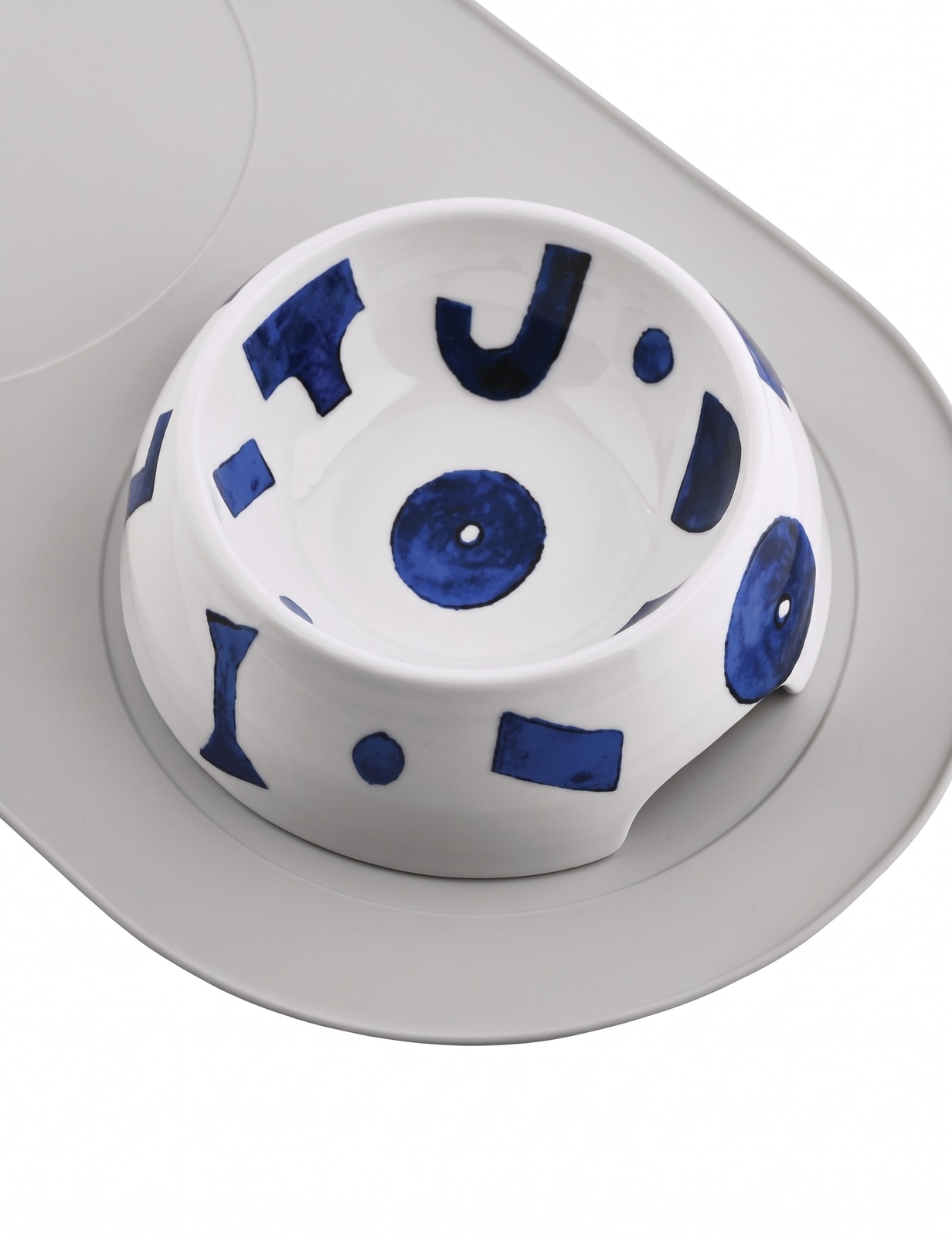 Itsumo Pet Yunoki Ware ドッグフードボウル（大）【NF15L 2】｜ALESSI