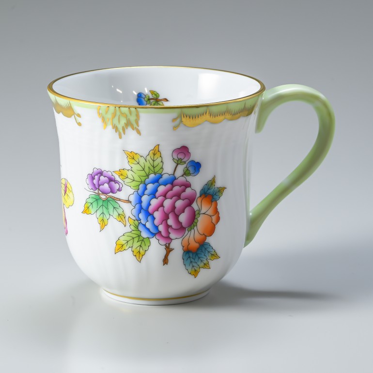 名入れ可有料 ヘレンド マグカップ ヴィクトリアブーケ 洋食器 手描き 250ml 1729000 VBO 【01729000-VBO】【スペシャルラッピング660円(別売り)】
