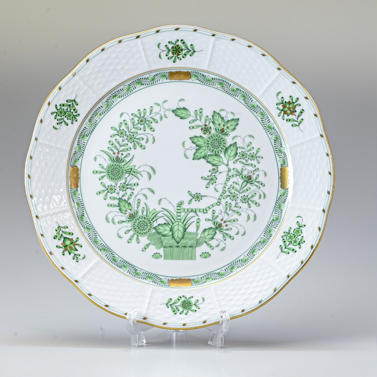 ヘレンド プレート インドの華 25cm 524000 FV 【00524000-FV】 洋食器【スペシャルラッピング660円(別売り)】