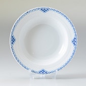 極美品✨ロイヤルコペンハーゲン ブルーフルーテッド ディーププレート 深皿パスタ ロイヤルコペンハーゲン（Royal Copenhagen） ブルー