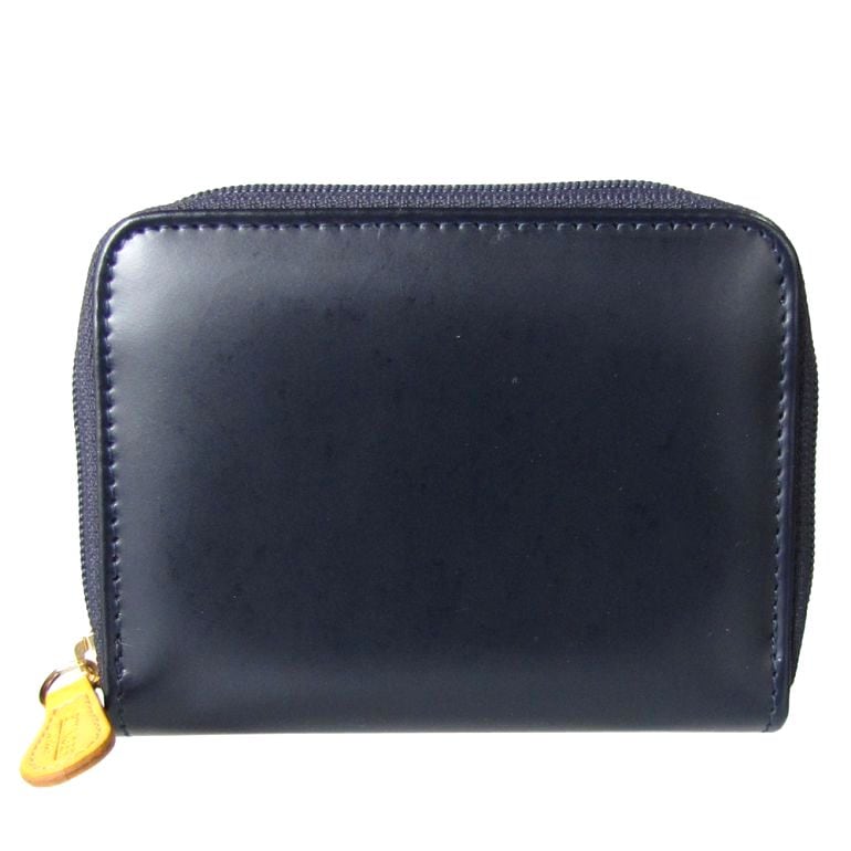 エッティンガー ETTINGER コインケース 小銭入れ メンズ ブライドルレザー バイカラー BH2050JR NAVY ネイビー 【スペシャルラッピング660円(別売り)】