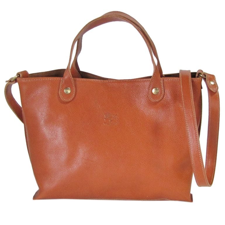 イルビゾンテ IL BISONTE バッグ 2WAY ハンドバッグ レディース カウハイドレザー キャラメル ヤキヌメ A2525 P 145