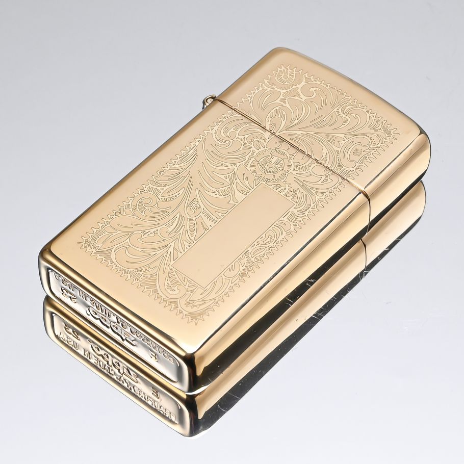 ZIPPO ジッポー ライター ジッポ SOLID BRASSシリーズ スリム 