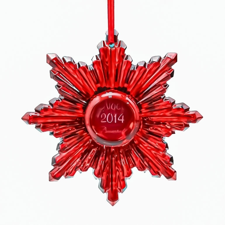 バカラ Baccarat オーナメント ノエル 2014年 クリスマス レッドミラー 2808392 【熨斗対応】 インテリア オブジェ 置物 洋食器 <br>【スペシャルラッピング660円(別売り)】