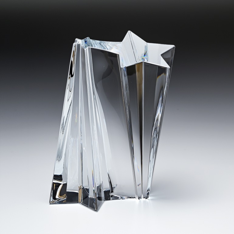 バカラ クリスタルトロフィー ブロック シューティングスター 流れ星