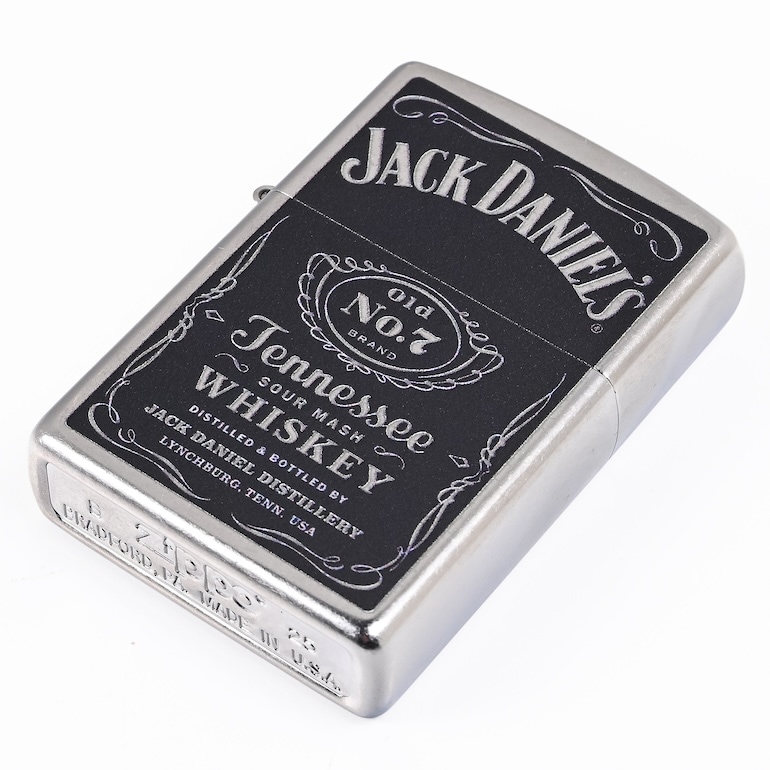 ZIPPO ジッポー ライター ジッポ ジャックダニエル JACK DANIEL'S LABEL 24779 名入れ可有料<br>ネコポス限定