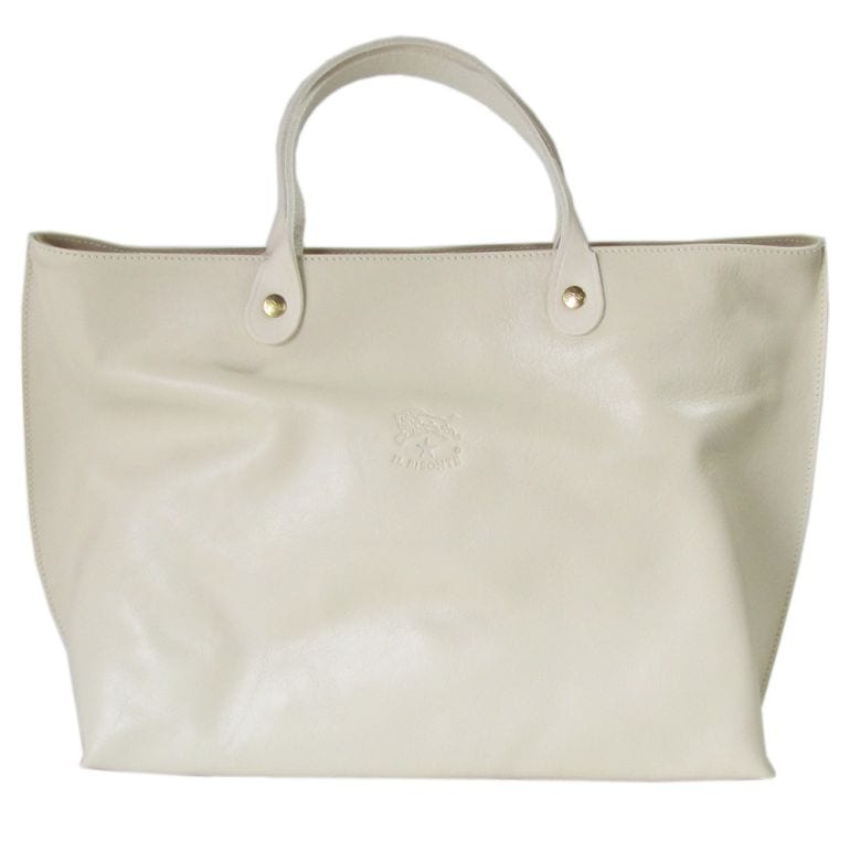 イルビゾンテ IL BISONTE バッグ ハンドバッグ レディース カウハイドレザー パールホワイト A2377 P 864