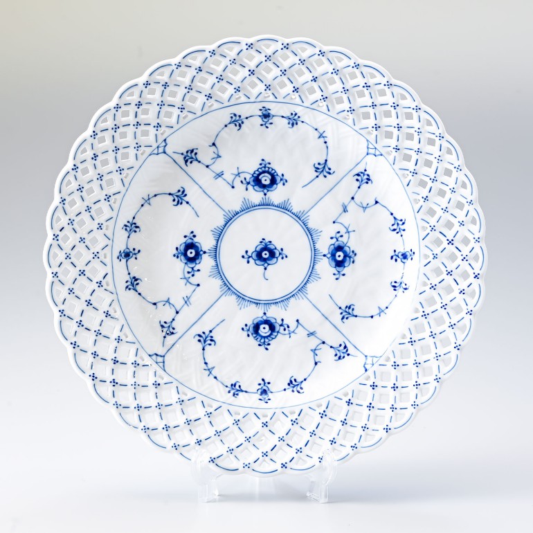 ロイヤルコペンハーゲン ブルーフルーテッド フルレース 25cm プレート 1103638 1017242 北欧食器 洋食器 【スペシャルラッピング660円(別売り)】