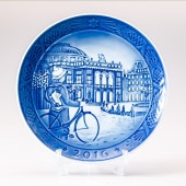 ロイヤルコペンハーゲン イヤープレート 1965年 昭和40年 皿立て付き