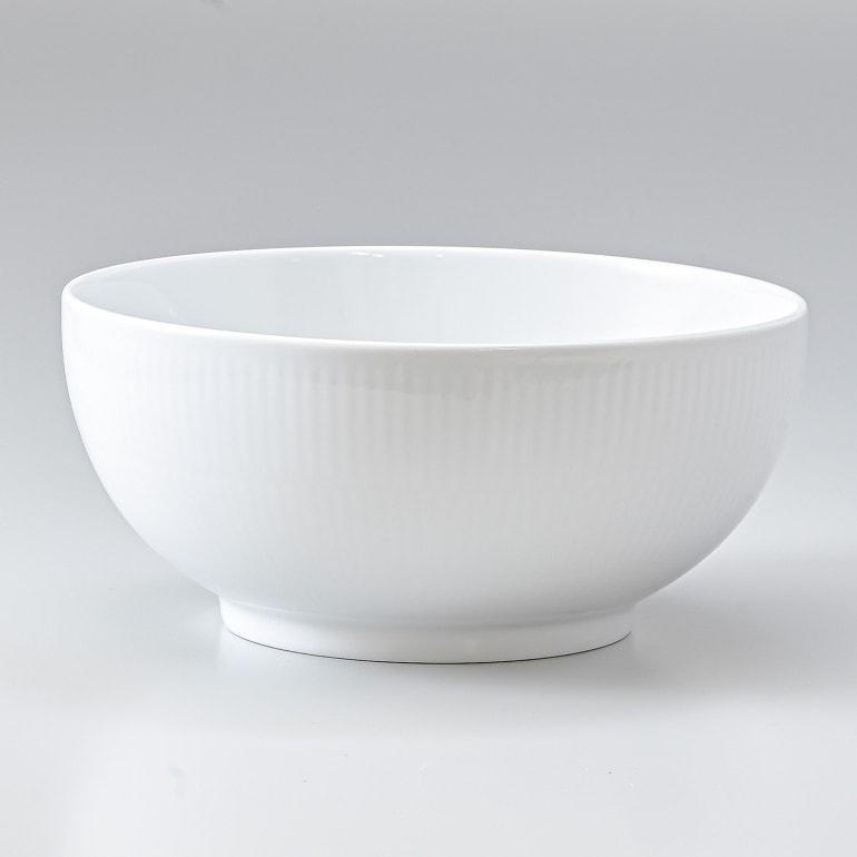 ロイヤルコペンハーゲン ホワイトフルーテッド ボウル サラダボウル フルーツボウル 21cm 2408457 1017396 北欧食器 洋食器 【スペシャルラッピング660円(別売り)】