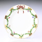 ロイヤルコペンハーゲン イヤープレート 1973年 昭和48年 皿立て付き